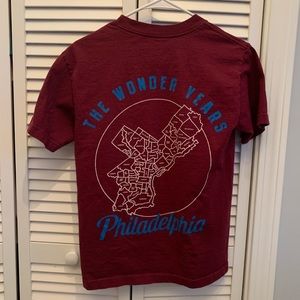 The wonder years band tee